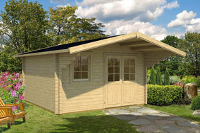 MALAGA A Log Cabin | 3.8x3.2m - Log Cabin - Timber Building Specialists