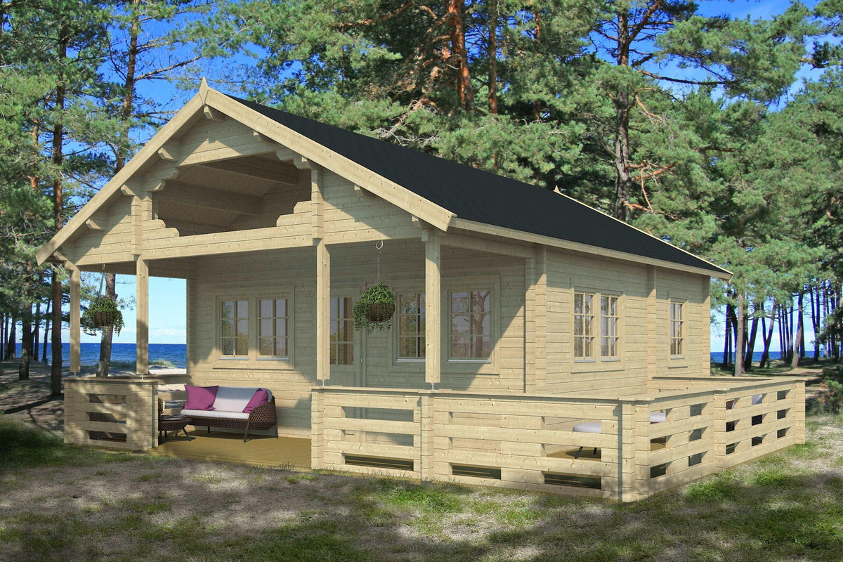 MANTOVA + Sleeping Loft | 6.0x6.0m - Timber Building Specialists