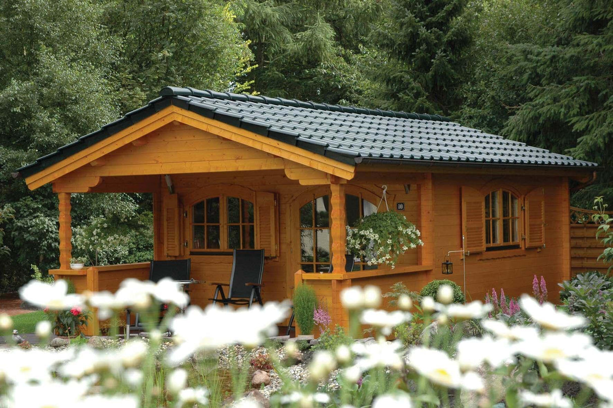 TBS168 Log Cabin | 3.5x5m - Timber Building Specialists