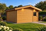 Portrush Golf Simulator Log Cabin | 5.0x4.0m