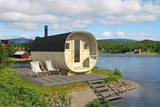 RUKA Barrel Sauna | 2.4x5.7m - Timber Building Specialists