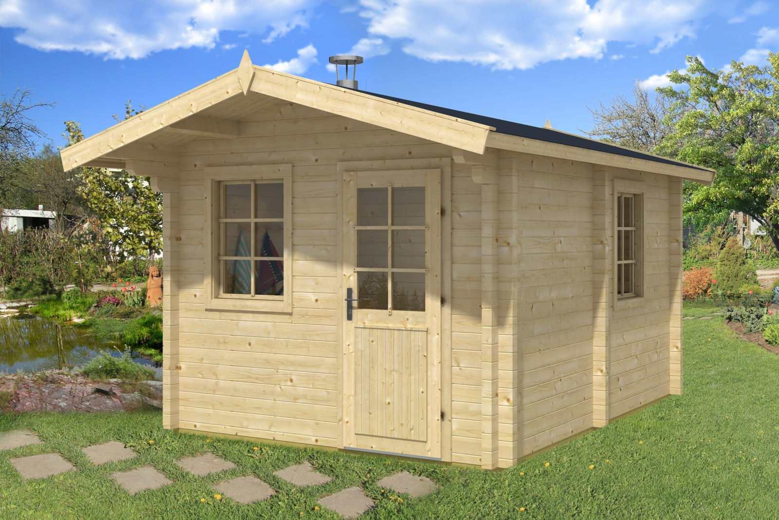 JOONAS Sauna Log Cabin | 3.0x4.0m - Timber Building Specialists