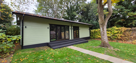 St George Golf Simulator & Gym Lodge Log Cabin | 12.0x5.0m