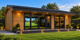 St George Golf Simulator & Gym Lodge Log Cabin | 12.0x5.0m