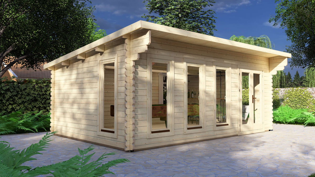 Sycamore Log Cabin | 6.0 x 4.0m