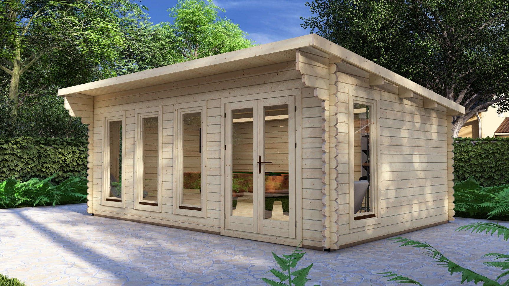 Sycamore Log Cabin | 6.0 x 4.0m