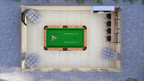 Sycamore Log Cabin | 6.0 x 4.0m