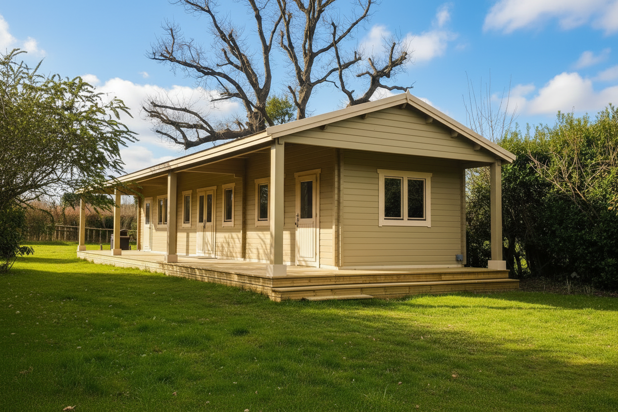 TBS157 Log Cabin | 17.2x6.0m