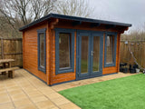 TBS165 Log Cabin | 4.0x3.0m - Timber Building Specialists