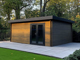 Birkdale Golf Simulator Log Cabin | 7.0x5.0m - Timber Building Specialists