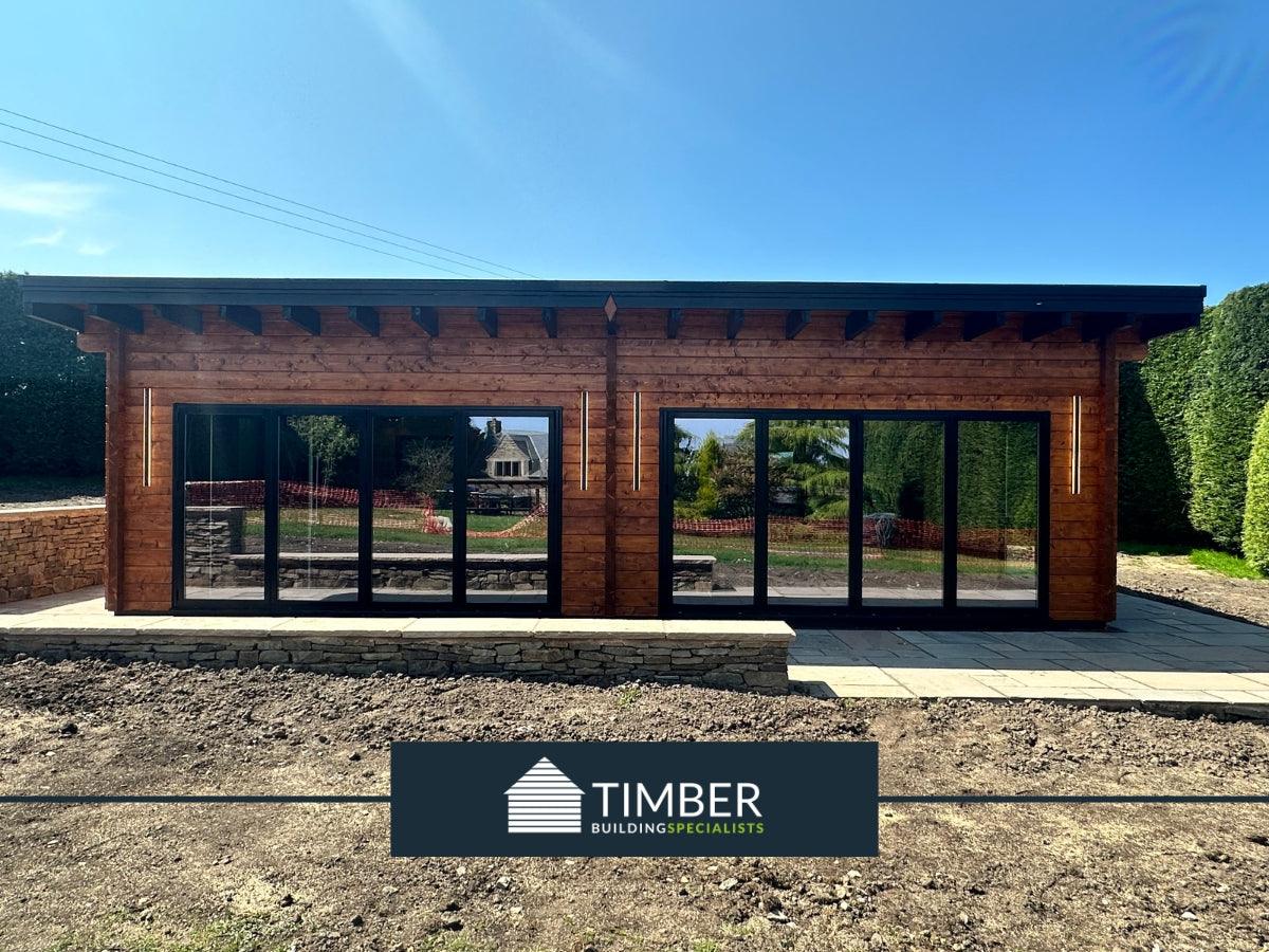 TBS166 Log Cabin | 10.0x6.0m - Timber Building Specialists