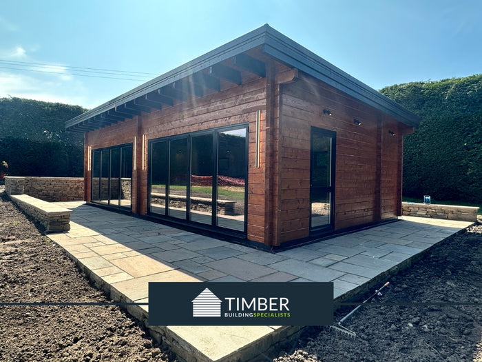 TBS166 Log Cabin | 10.0x6.0m - Timber Building Specialists