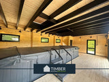 TBS166 Log Cabin | 10.0x6.0m - Timber Building Specialists