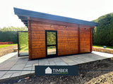 TBS166 Log Cabin | 10.0x6.0m - Timber Building Specialists