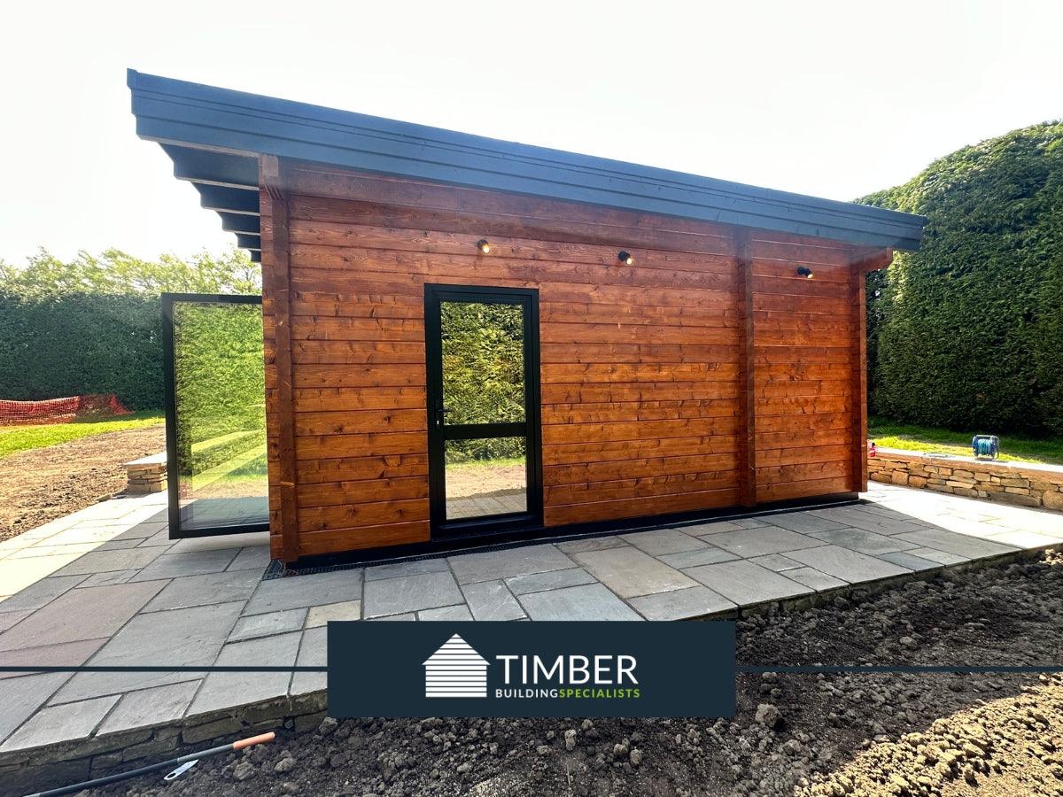 TBS166 Log Cabin | 10.0x6.0m - Timber Building Specialists