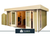 ORIENTAL-5 Log Cabin | 4.7x3.2m - Timber Building Specialists