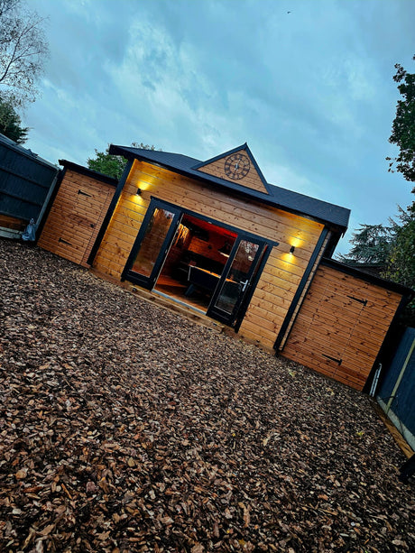 TBS189 Log Cabin | 5.0x6.0m w/ Mezzanine