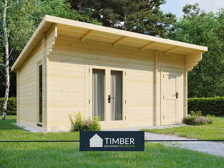 TBS109 Log Cabin | 4.6x3.1m - Timber Building Specialists