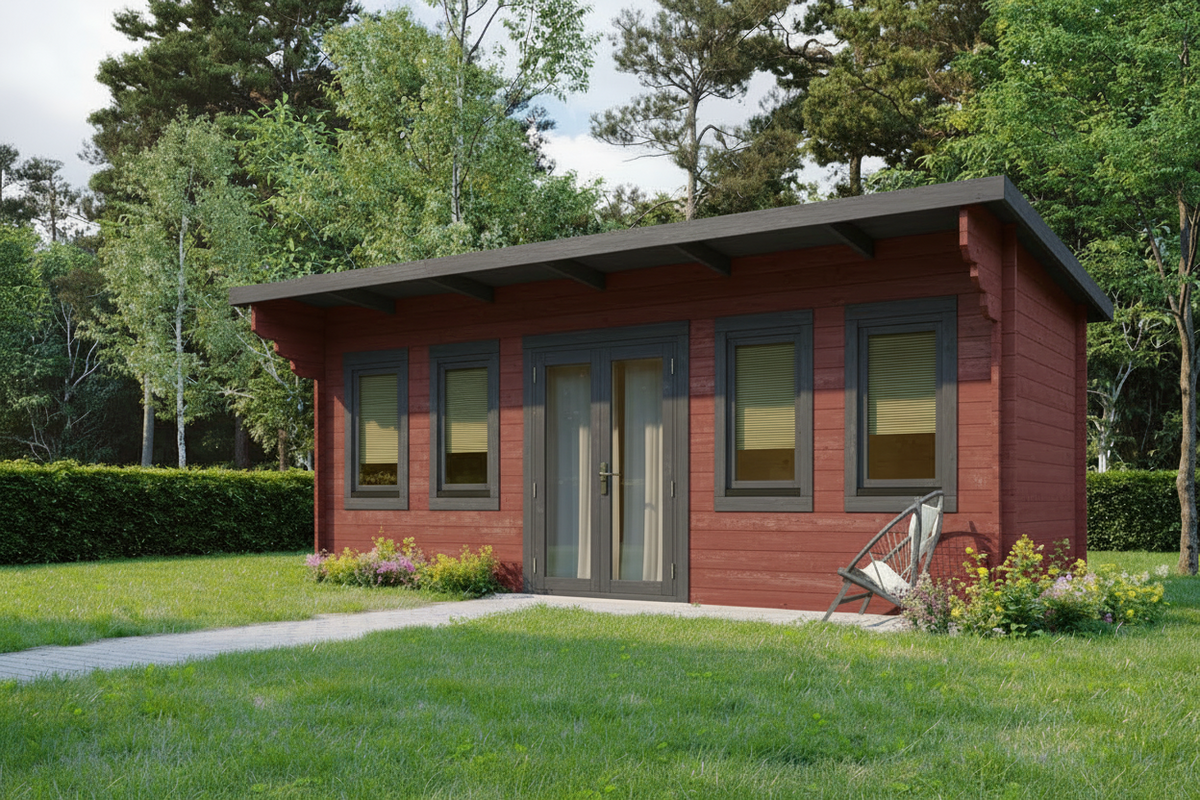 TBS112 Log Cabin | 6.0x2.5m