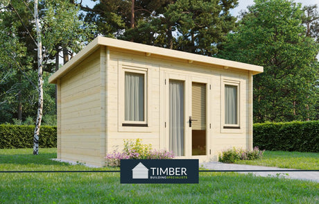 TBS115 Log Cabin | 4.0x3.0m - Timber Building Specialists