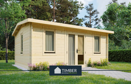 TBS117 Log Cabin | 5.0x4.0m - Timber Building Specialists