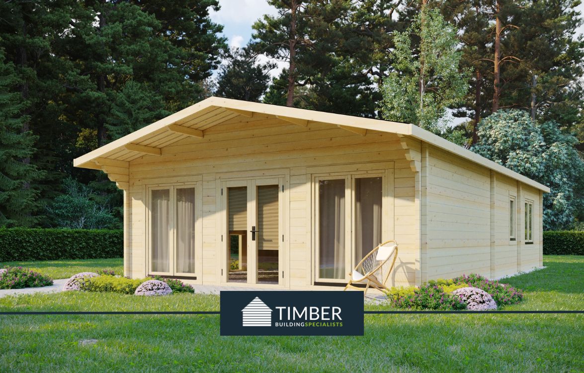 TBS120 Log Cabin | 10.0x6.0m - Timber Building Specialists