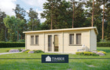 TBS122 Log Cabin | 6.0x3.5m - Timber Building Specialists
