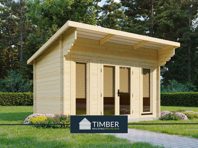 TBS106 Log Cabin | 3.5x2.5m - Timber Building Specialists