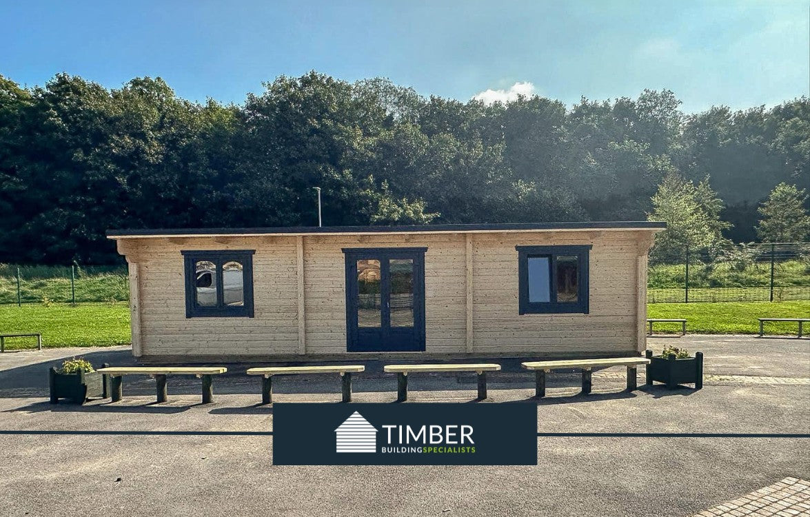 TBS180 Log Cabin | 10.0x4.0m - Timber Building Specialists