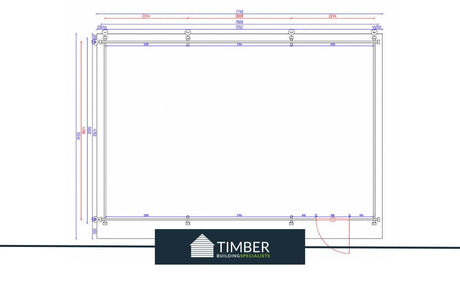 Birkdale Golf Simulator Log Cabin | 7.0x5.0m - Timber Building Specialists