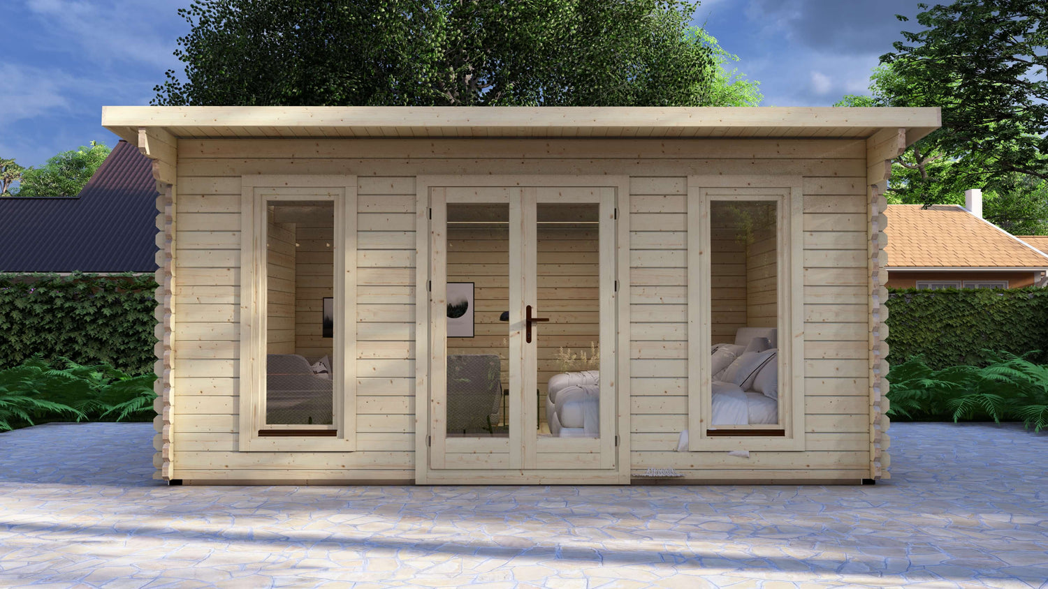Willow Log Cabin | 5.0 x 4.0m