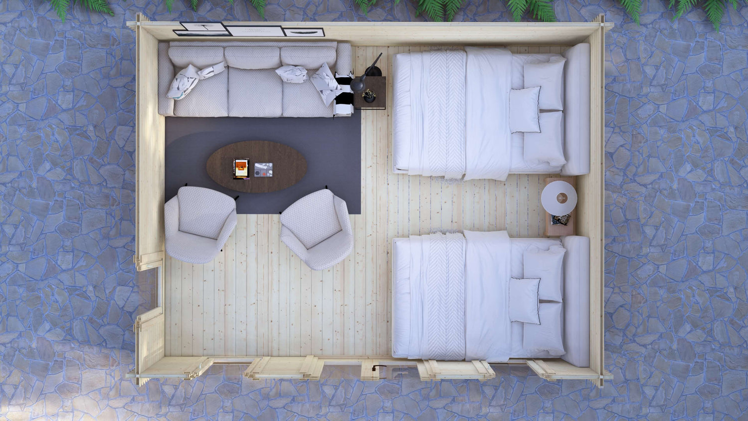 Willow Log Cabin | 5.0 x 4.0m