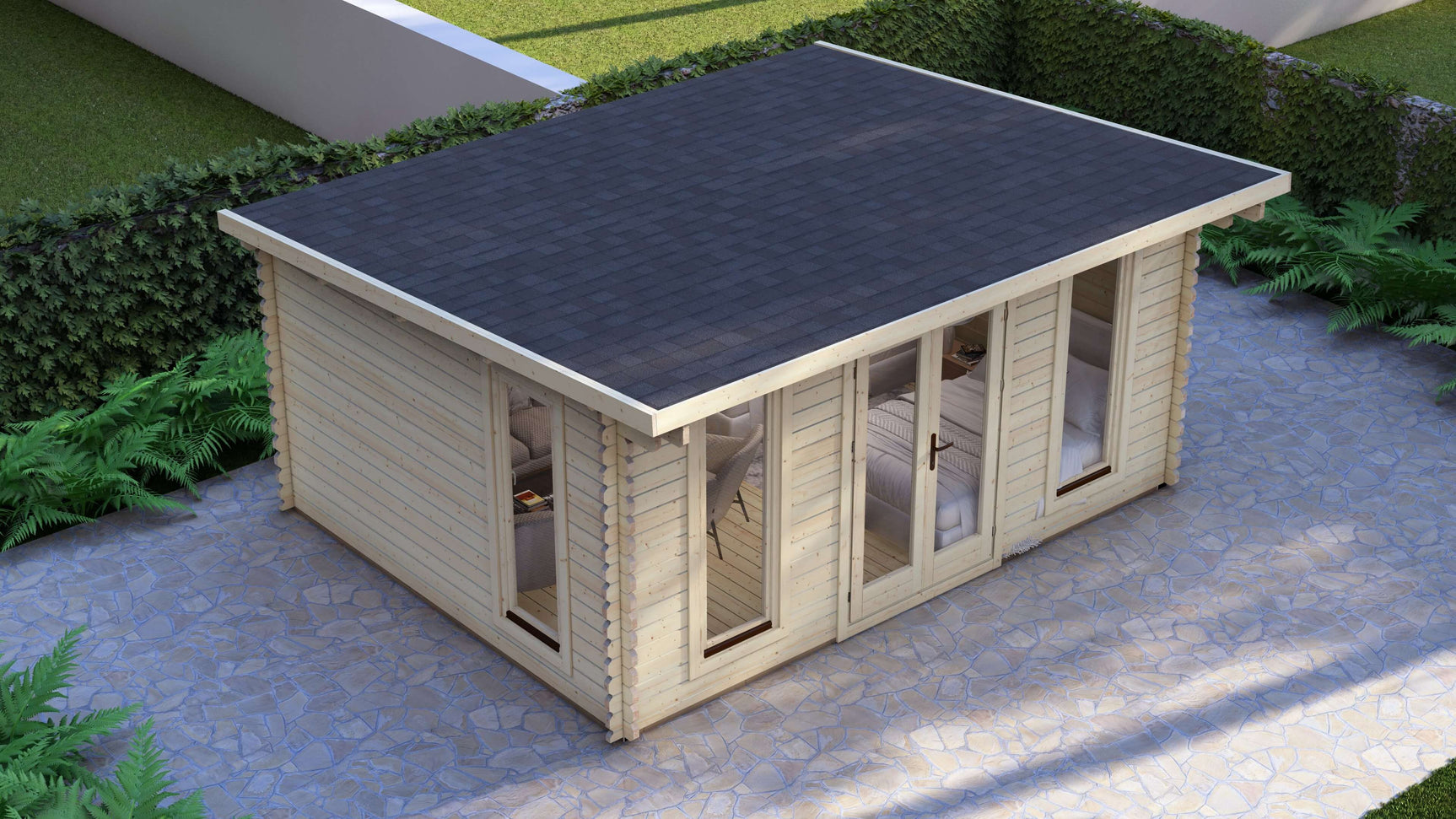 Willow Log Cabin | 5.0 x 4.0m