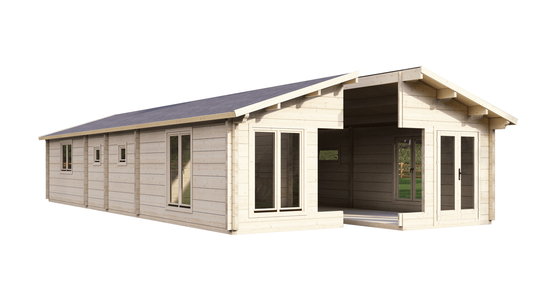 Wye 2 Bed Lodge | 14x5.8m