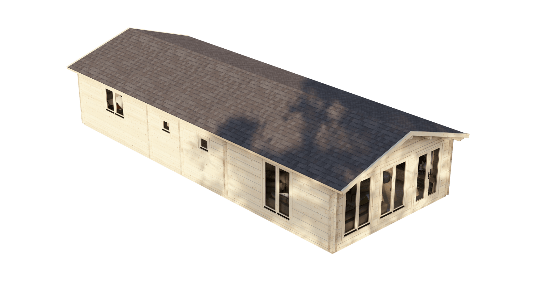 Wye 2 Bed Lodge | 14x5.8m