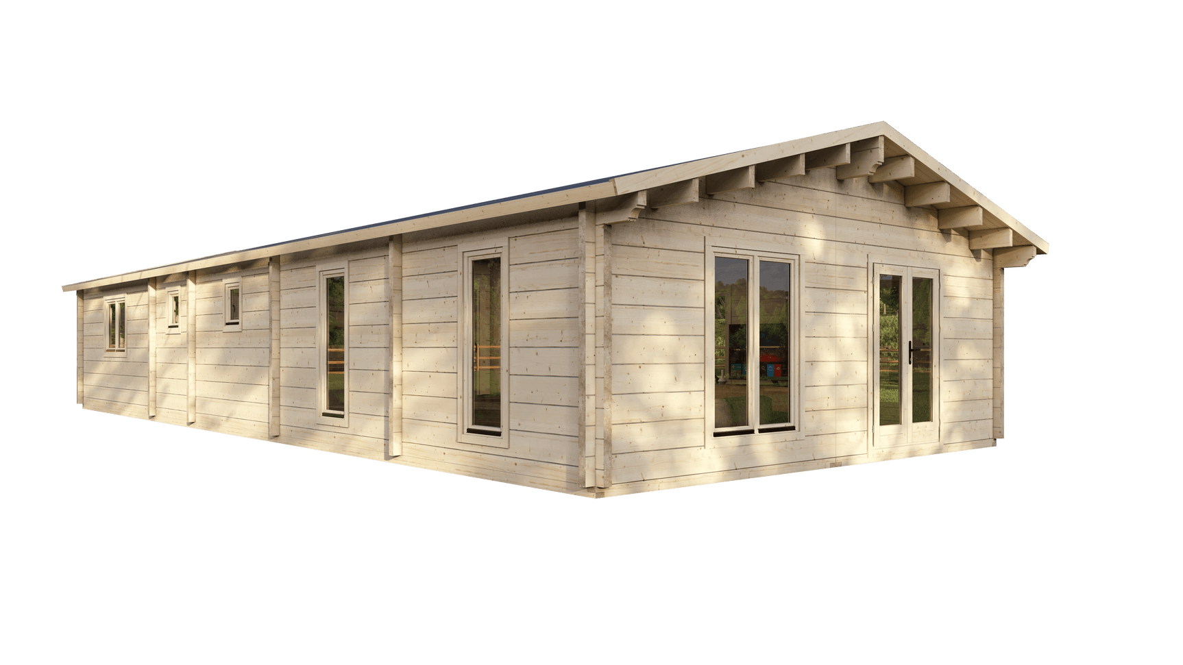 Wye 2 Bed Lodge | 16x6.8m