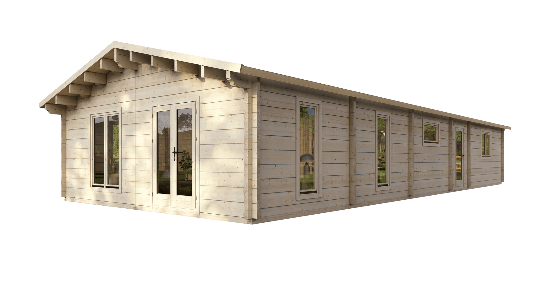Wye 2 Bed Lodge | 16x6.8m