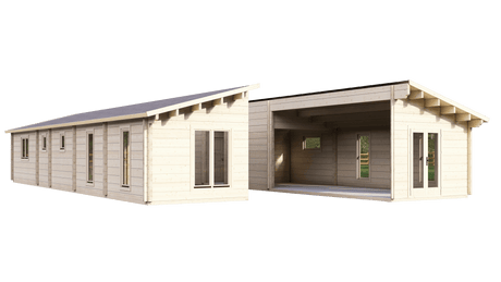 Wye 2 Bed Lodge | 16x6.8m