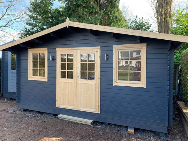 AINO Log Cabin | 4.0x4.0m - Timber Building Specialists