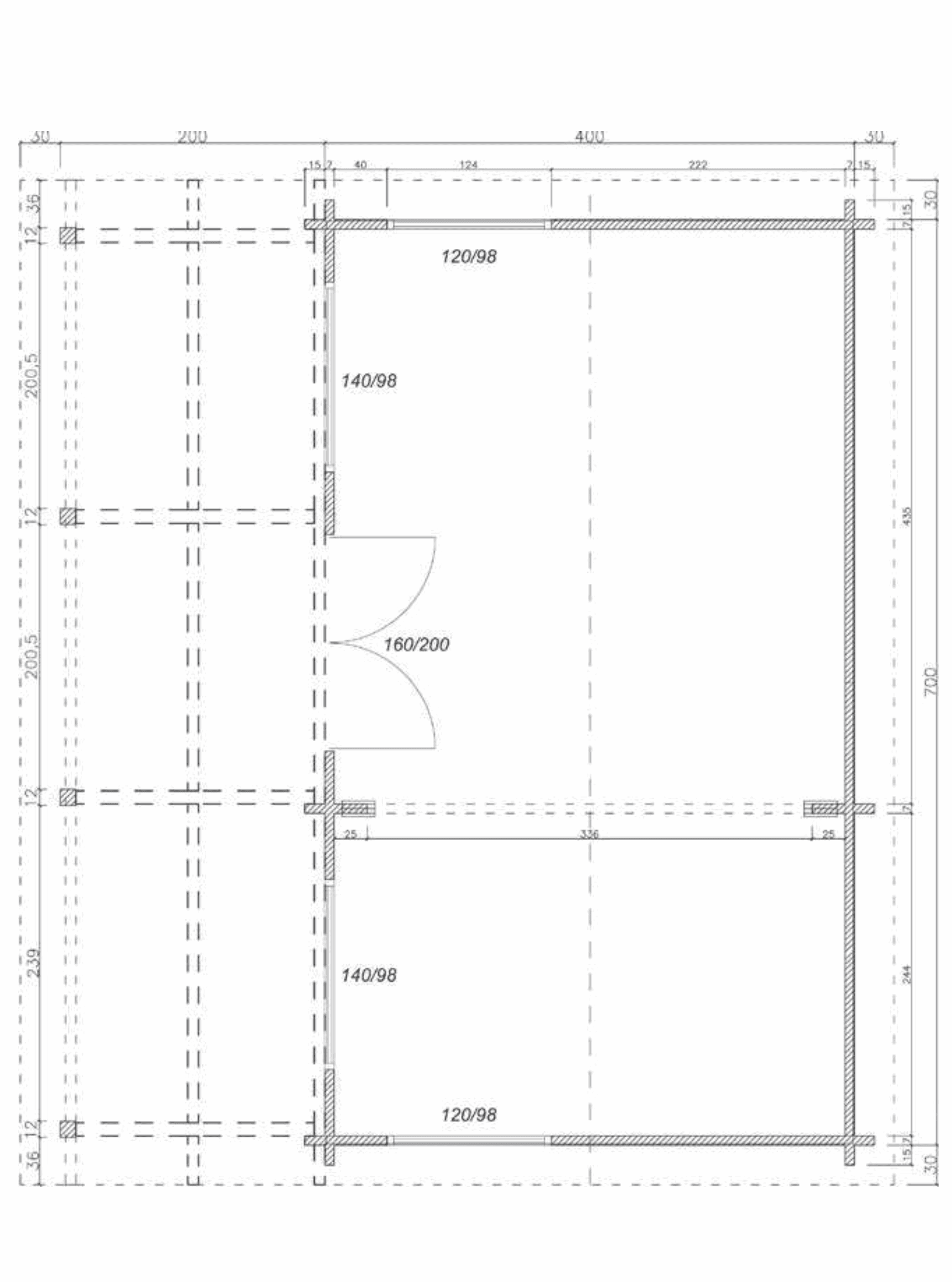 Celtic Log Cabin | 4.0x7.0m