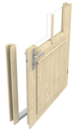 GLORIA-H Log Cabin | 4.5x2.9m