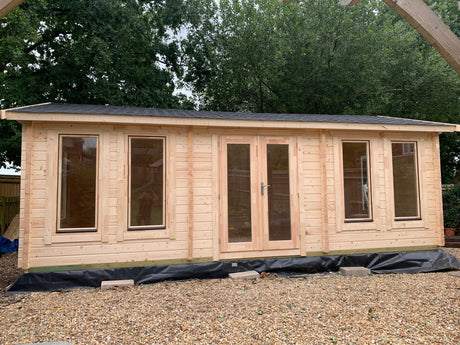 TBS149 Log Cabin | 7.0x4.0m - Timber Building Specialists