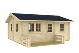 TORINO Log Cabin | 6.0x5.2m - Timber Building Specialists
