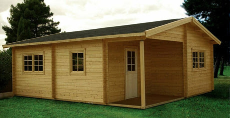 ARLANZON A Log Cabin | 6.3x7.4m - Timber Building Specialists