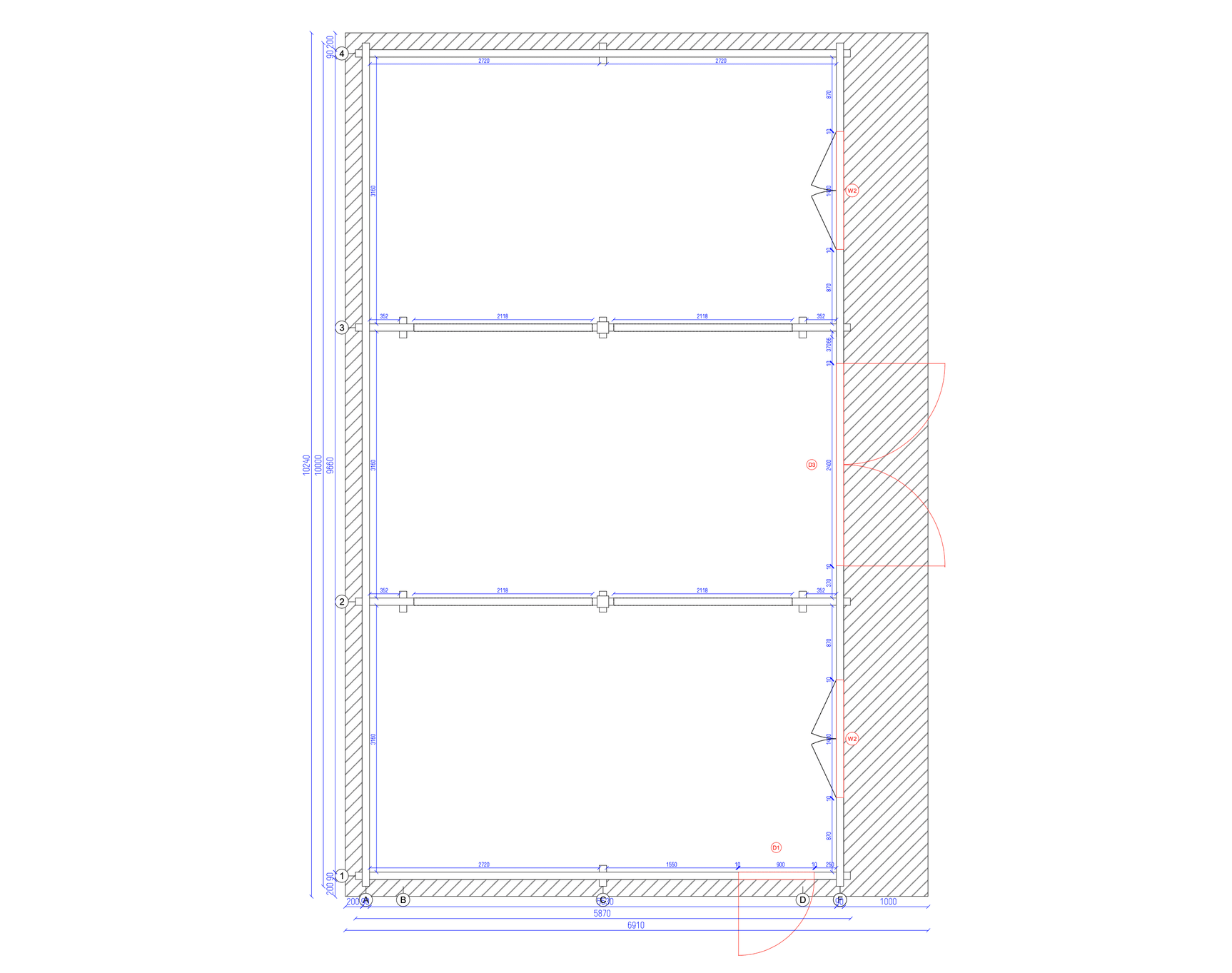 TBS156 Log Cabin | 10.0x6.0m Blueprint