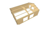 TBS147 Log Cabin | 7.0x5.0m - Timber Building Specialists