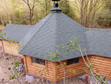 Premium BBQ Hut 16.5 m2 with 3m Extension Above