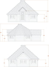 Premium BBQ Hut 16.5 m2 + 1.8m Extension Plans