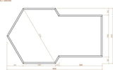 Camping Premium BBQ Hut | 9.2m2 +3m Extension