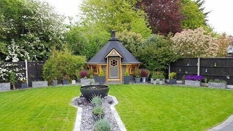 Luxury BBQ Hut 9.2m2 With 2m Extension In arden